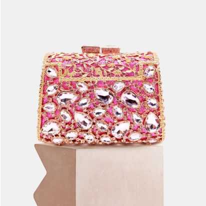 Trapezoid & Diamond Clutch Bag